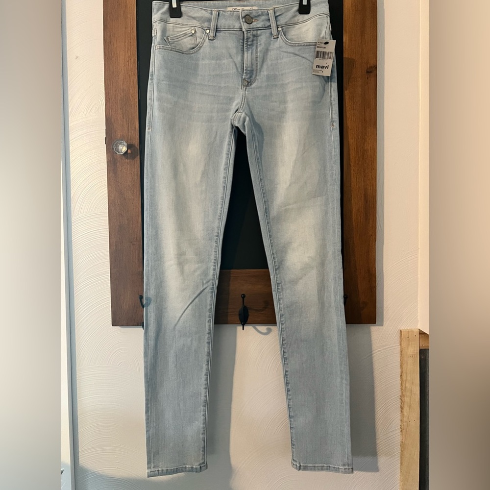 Mavi Adrianna Mid-Rise Super Skinny Jeans